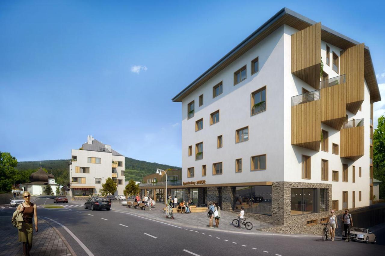 Apartment Rezidence - Javor & Wellness Železná Ruda 외부 사진