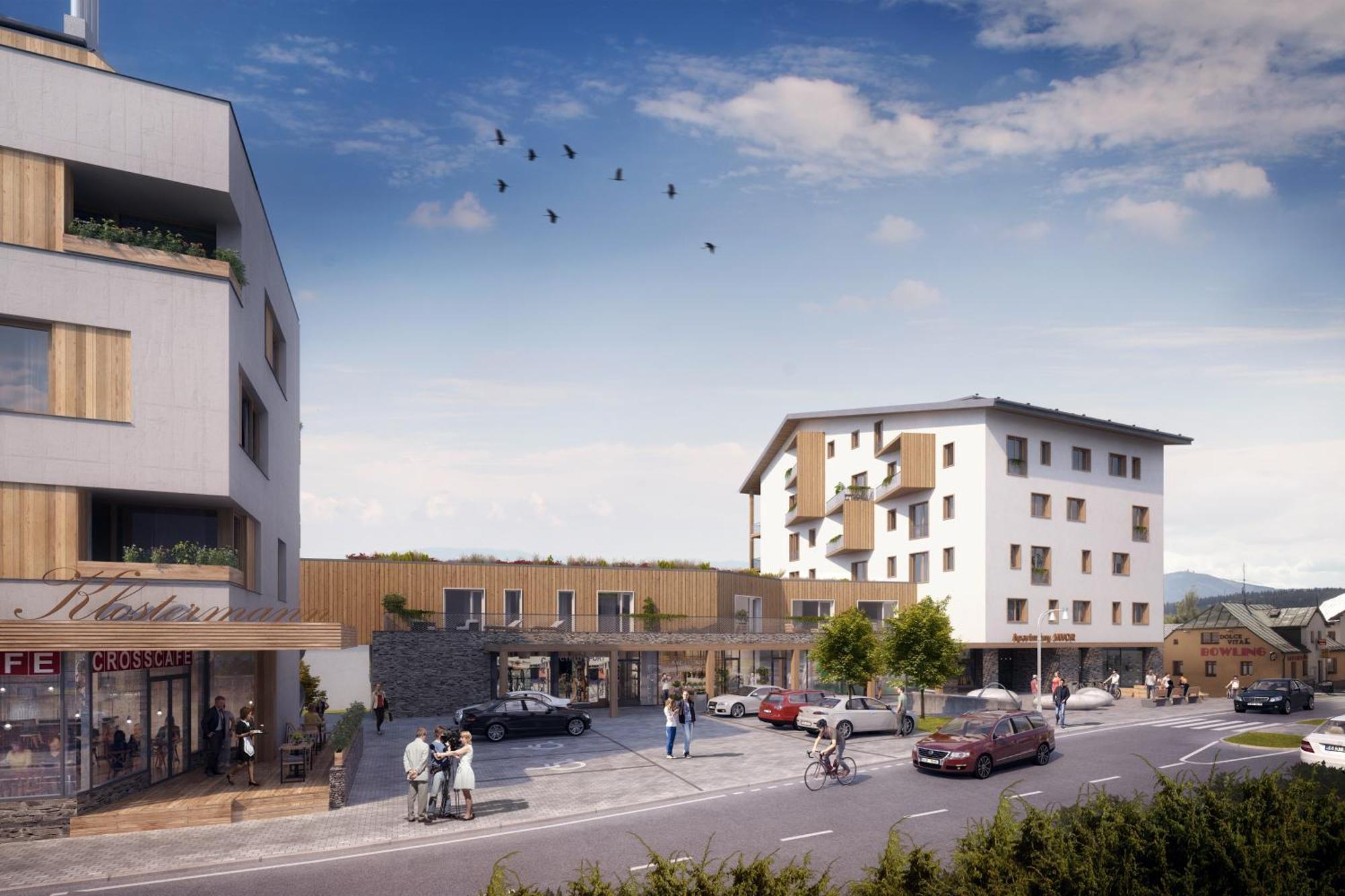 Apartment Rezidence - Javor & Wellness Železná Ruda 외부 사진