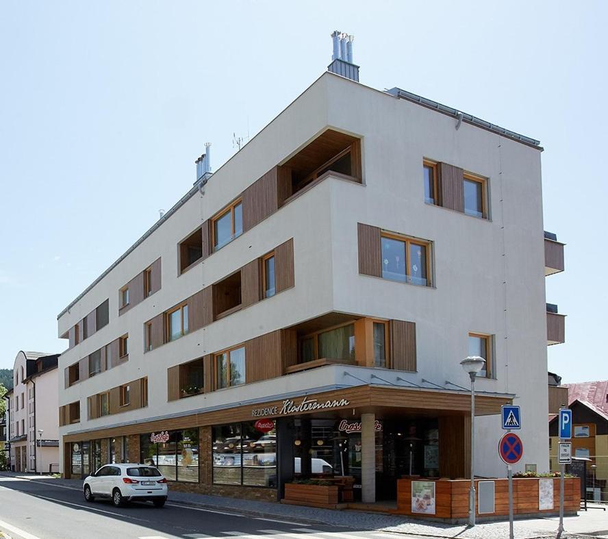 Apartment Rezidence - Javor & Wellness Železná Ruda 외부 사진